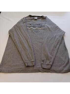 Reebok Super Bowl XXXVI Men's Gray Crewneck Embroidered Sweatshirt Size 2XL